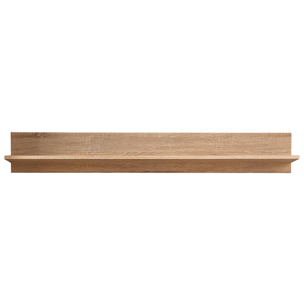 vidaXL Meblościanka pod TV z oświetleniem LED, dąb sonoma