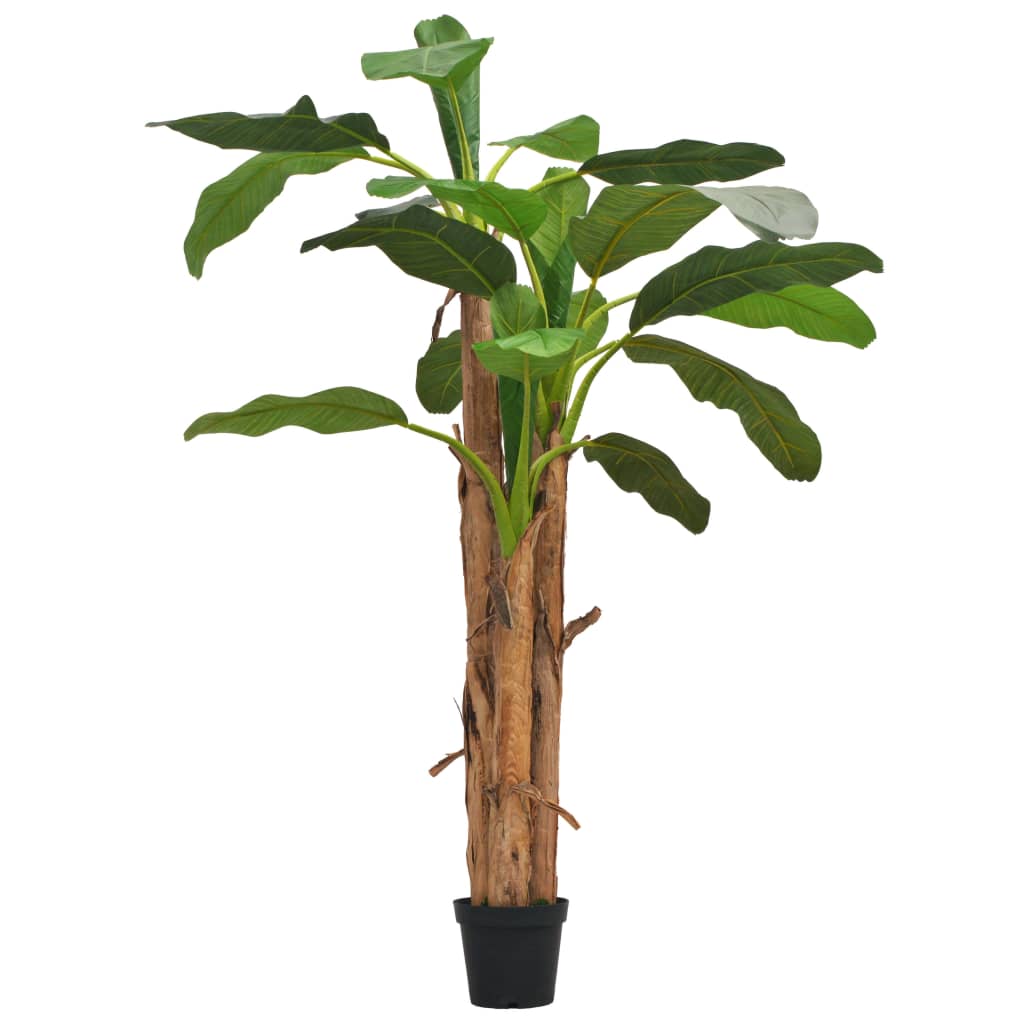 vidaXL Sztuczne drzewko bananowe z doniczką, 250 cm, zielone