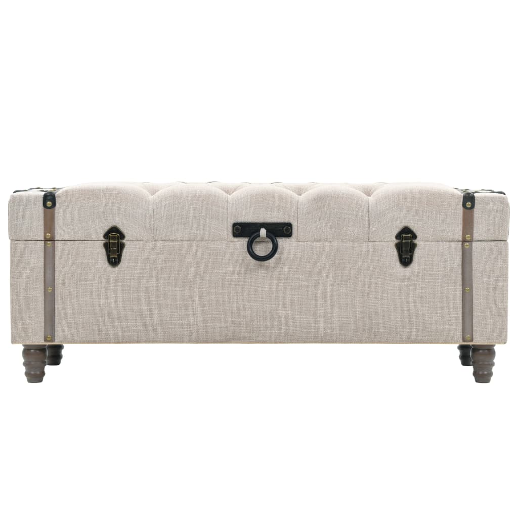 vidaXL Zestaw 3 ławek ze schowkami, lite drewno i stal, 112x37x45 cm