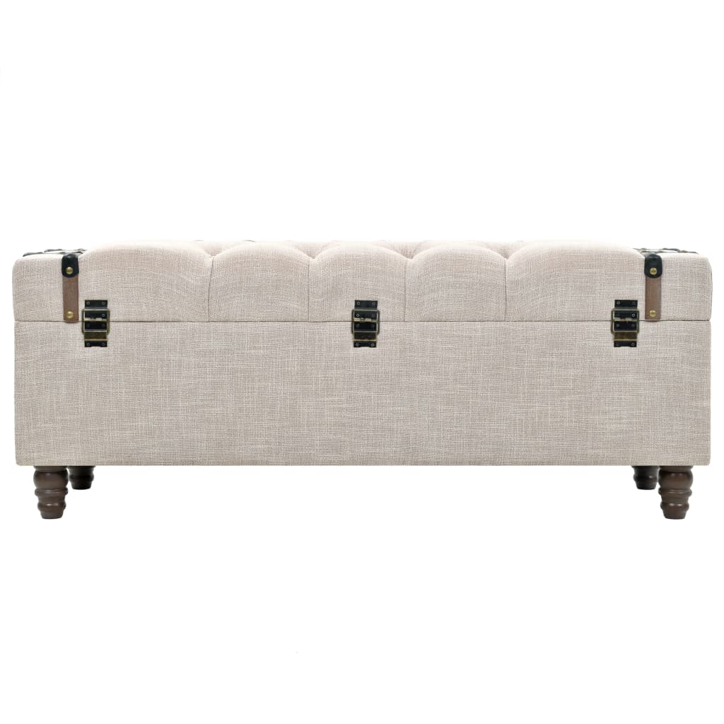 vidaXL Zestaw 3 ławek ze schowkami, lite drewno i stal, 112x37x45 cm