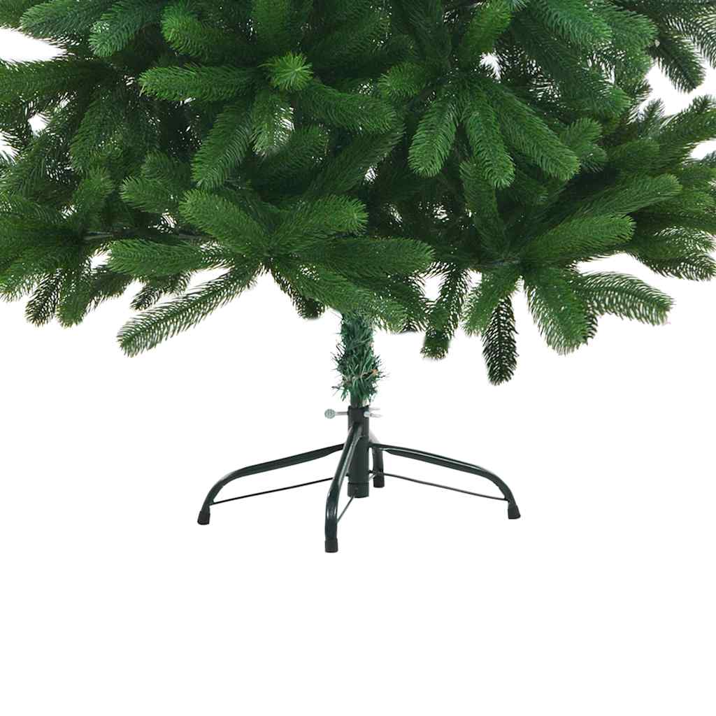 vidaXL Sztuczna choinka z realistycznymi igłami, 210 cm, zielona