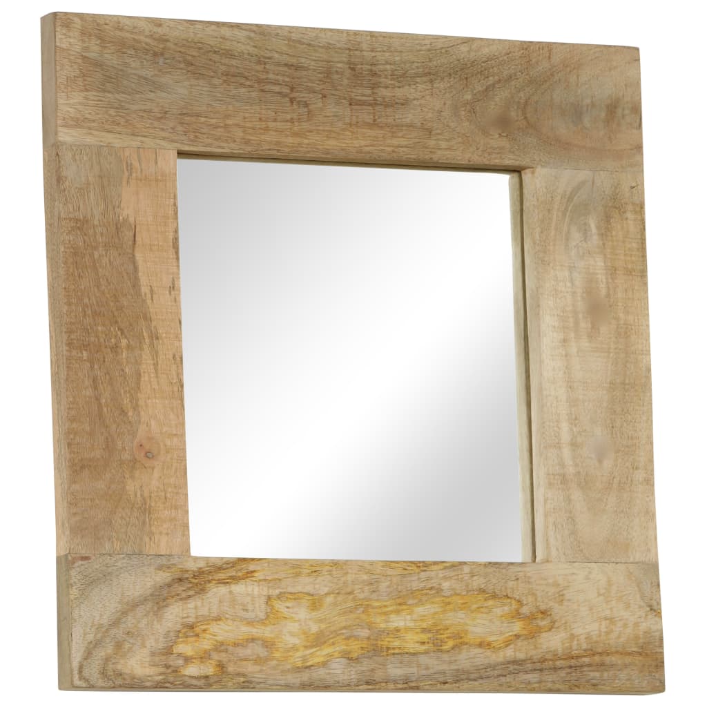 vidaXL Lustro z ramą z litego drewna mango, 50 x 80 cm