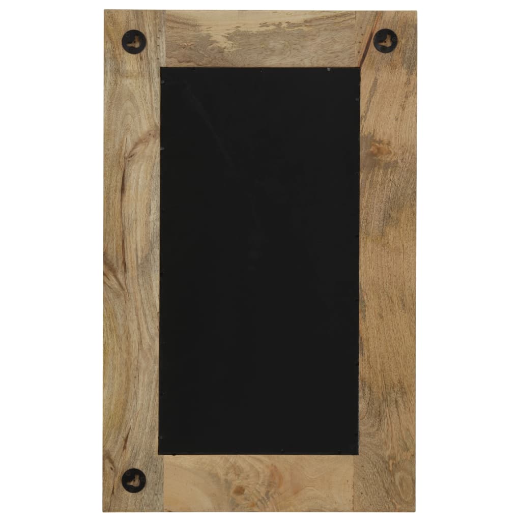vidaXL Lustro z ramą z litego drewna mango, 50 x 80 cm