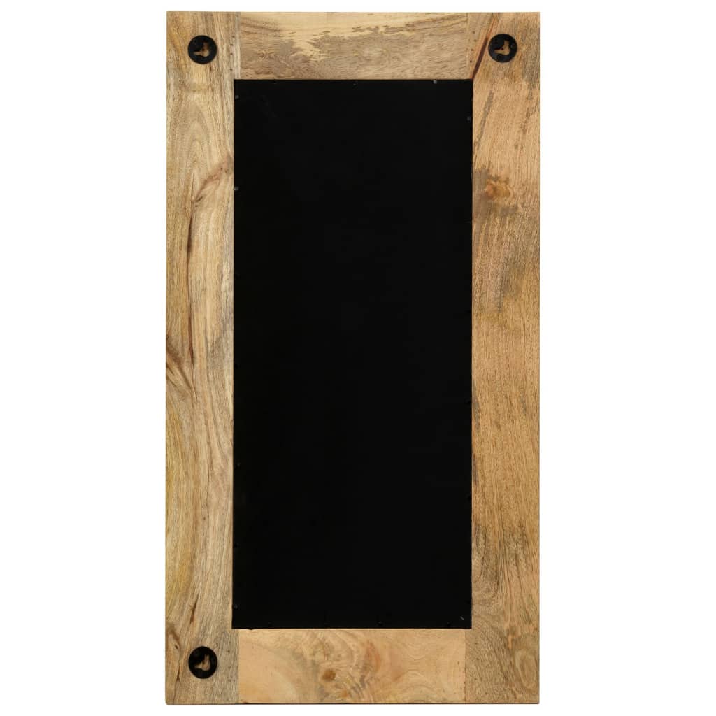 vidaXL Lustro z ramą z litego drewna mango, 50 x 110 cm