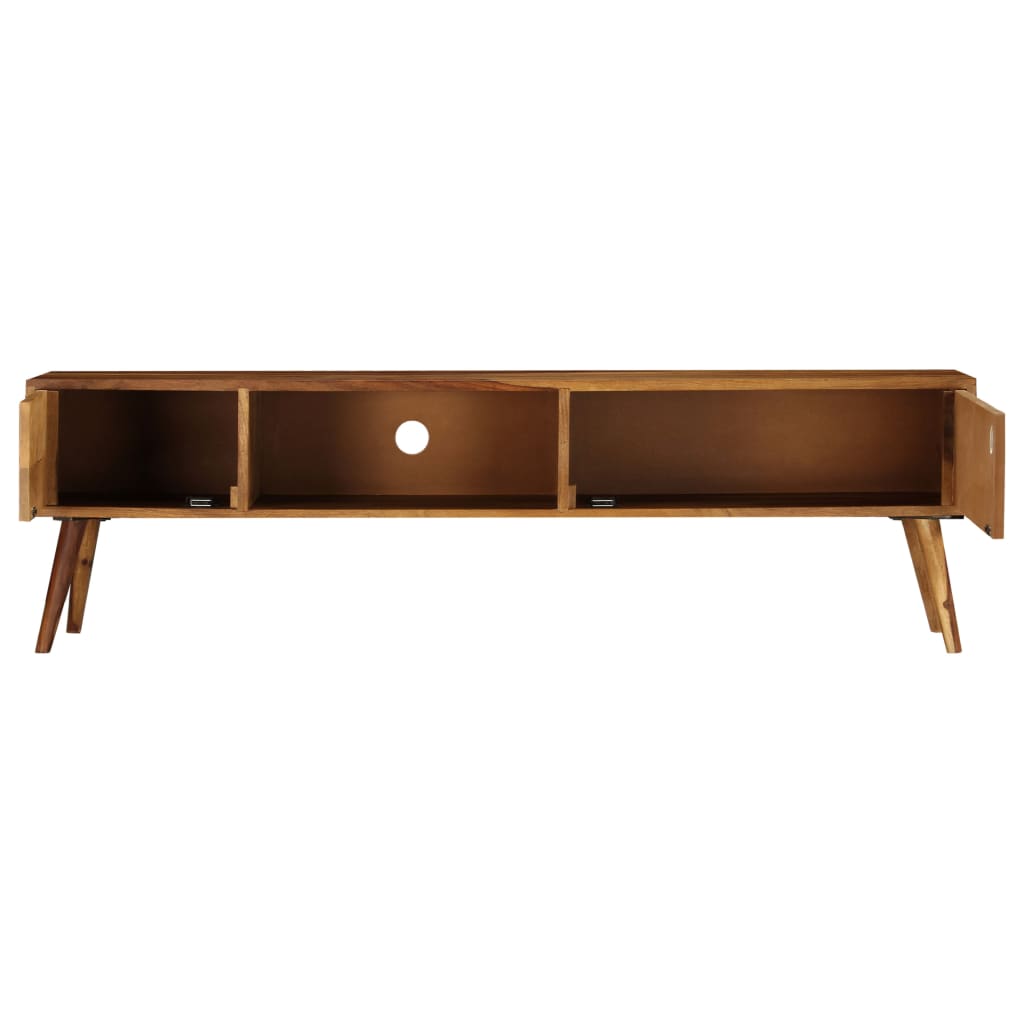 vidaXL Szafka pod telewizor, 140x30x40 cm, lite drewno akacjowe