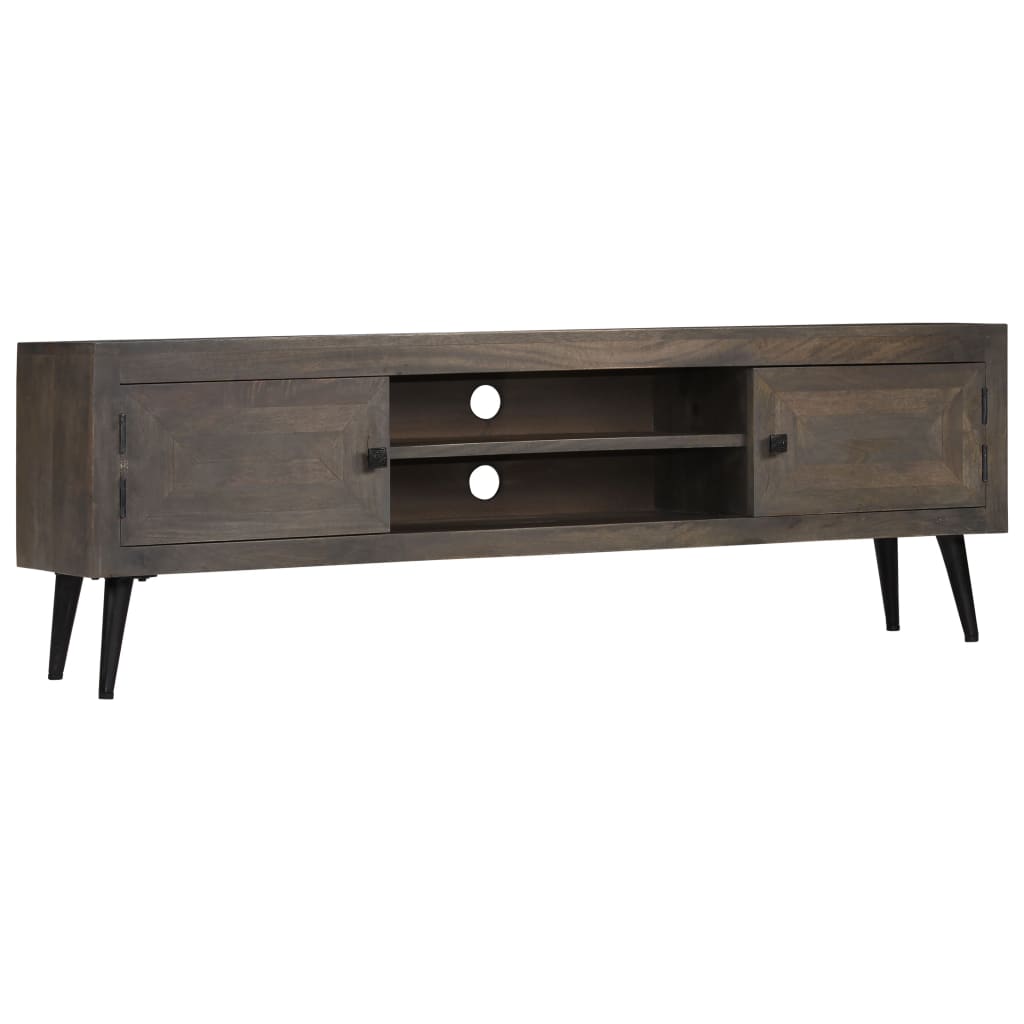 vidaXL Szafka pod telewizor, lite drewno mango, 140 x 30 x 45 cm