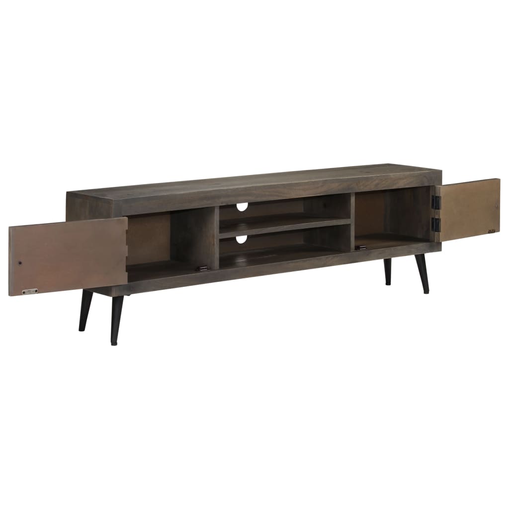 vidaXL Szafka pod telewizor, lite drewno mango, 140 x 30 x 45 cm