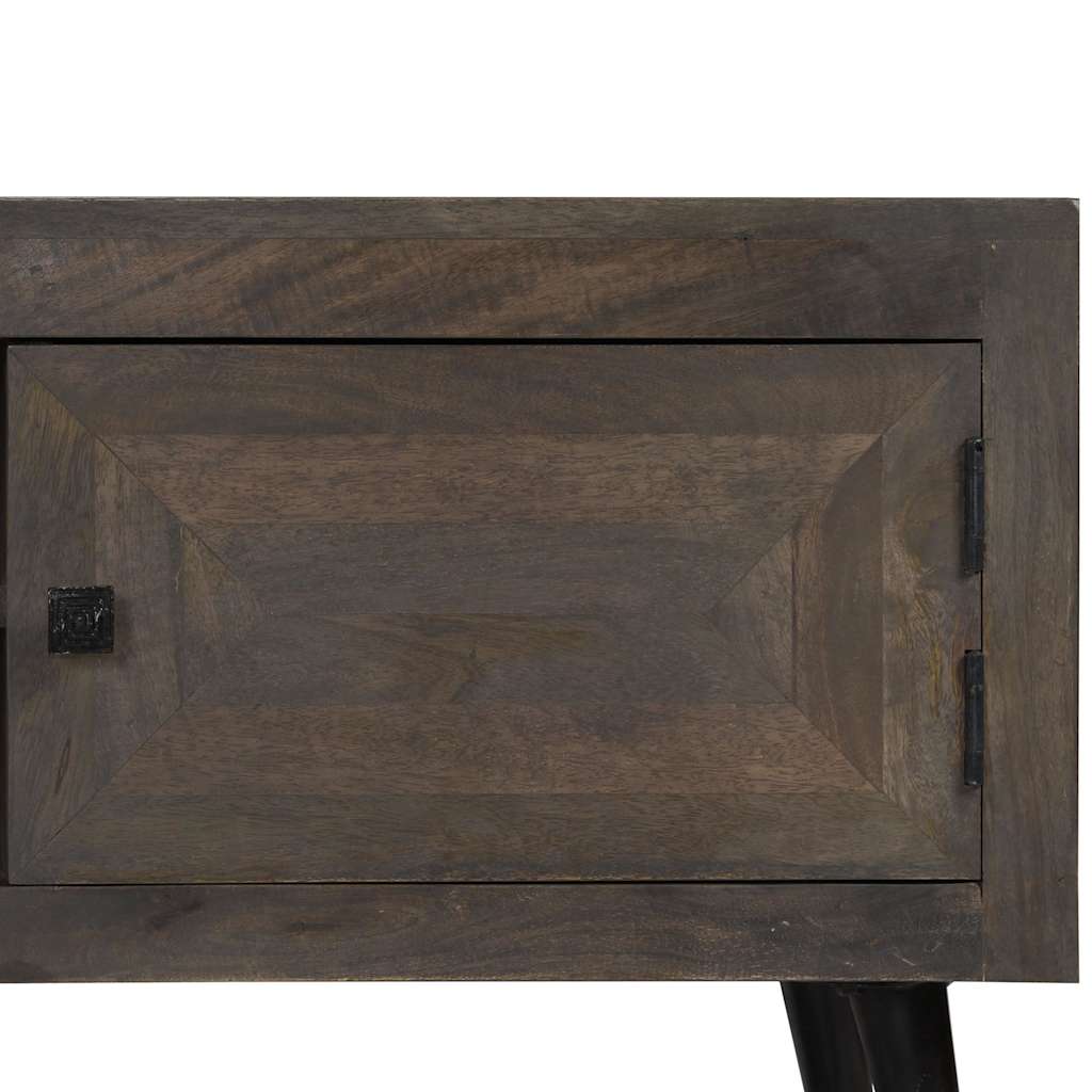 vidaXL Szafka pod telewizor, lite drewno mango, 140 x 30 x 45 cm