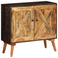 vidaXL Szafka z litego drewna mango, 85 x 30 x 75 cm