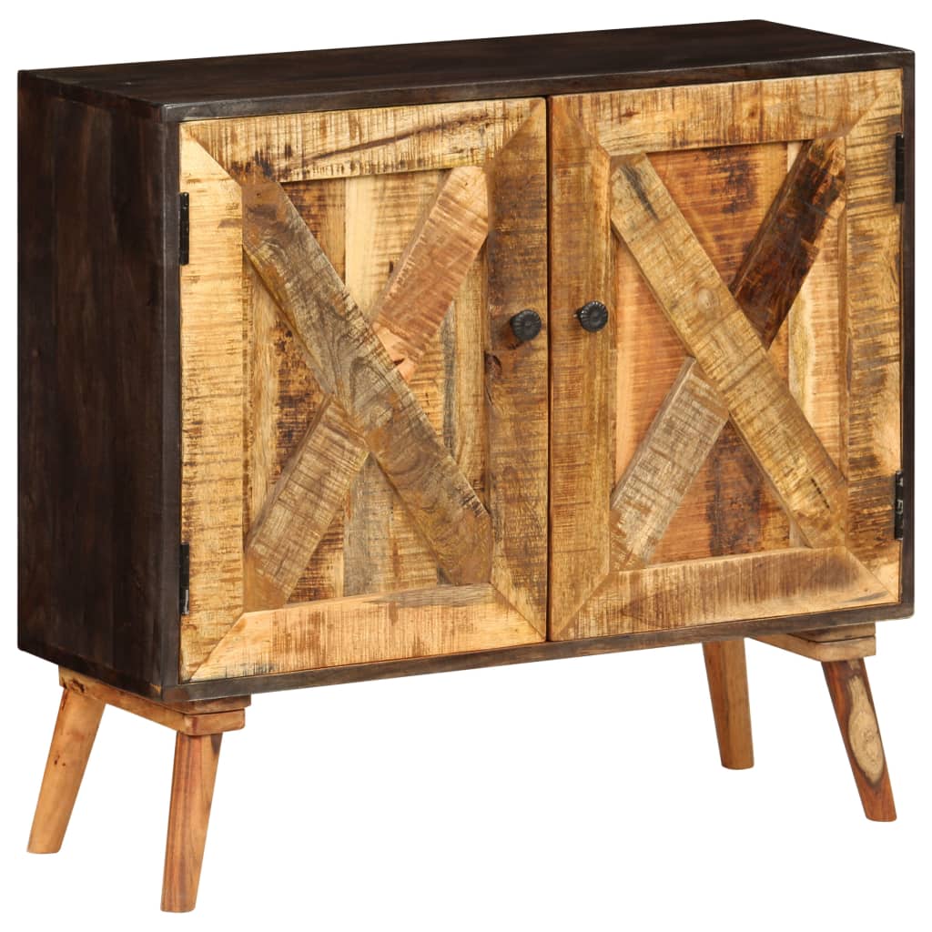 vidaXL Szafka z litego drewna mango, 85 x 30 x 75 cm