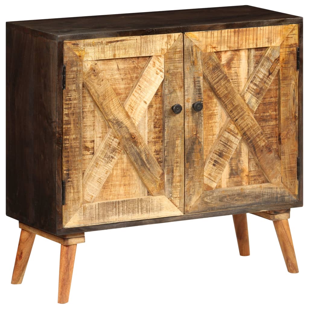 vidaXL Szafka z litego drewna mango, 85 x 30 x 75 cm