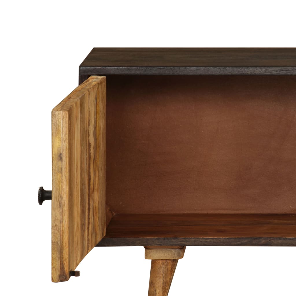 vidaXL Szafka pod telewizor, lite drewno mango, 140 x 30 x 45 cm