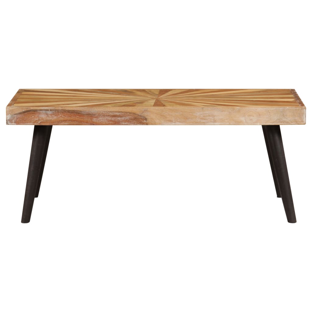 vidaXL Stolik kawowy z litego drewna mango, 90 x 55 x 36 cm