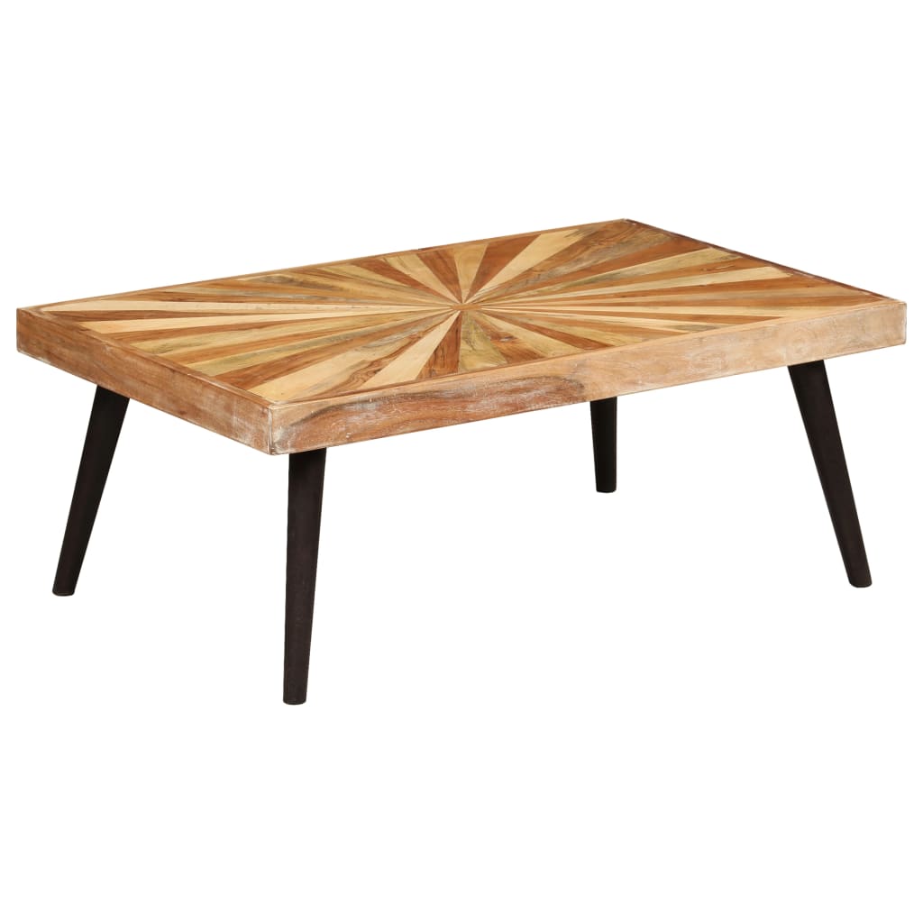 vidaXL Stolik kawowy z litego drewna mango, 90 x 55 x 36 cm