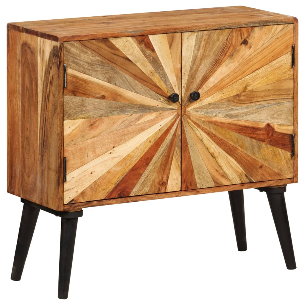 vidaXL Szafka z litego drewna mango, 85 x 30 x 75 cm
