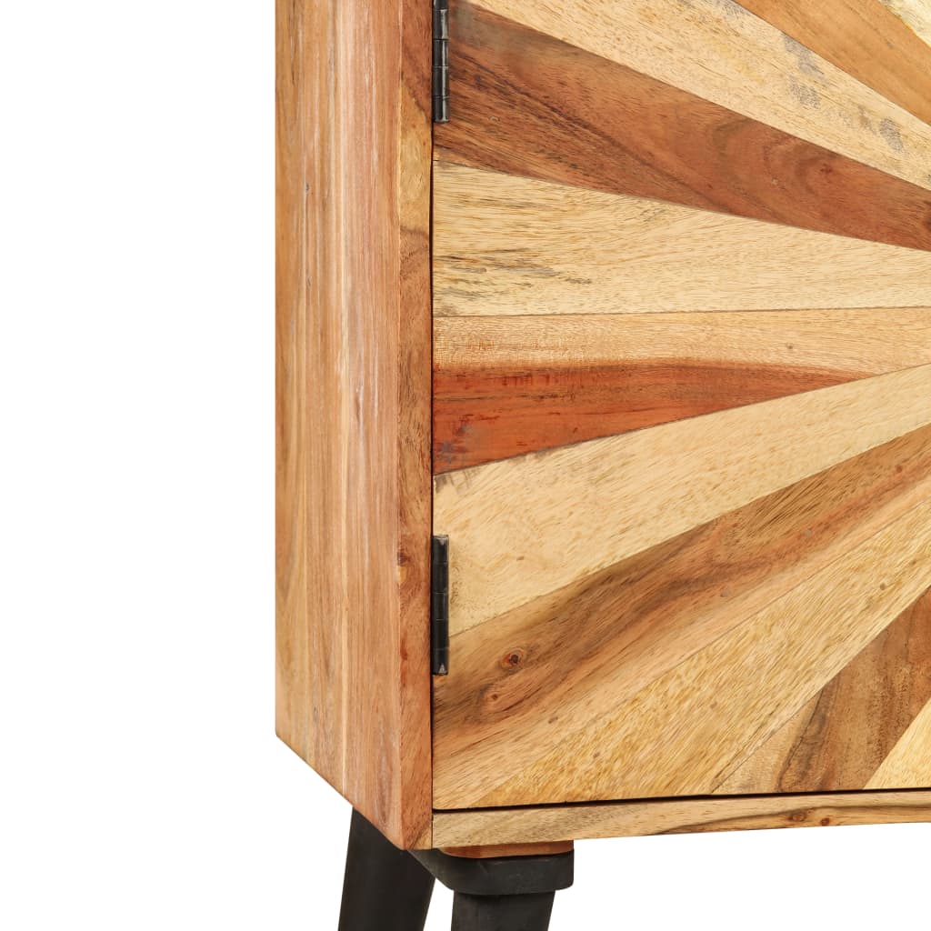 vidaXL Szafka z litego drewna mango, 85 x 30 x 75 cm
