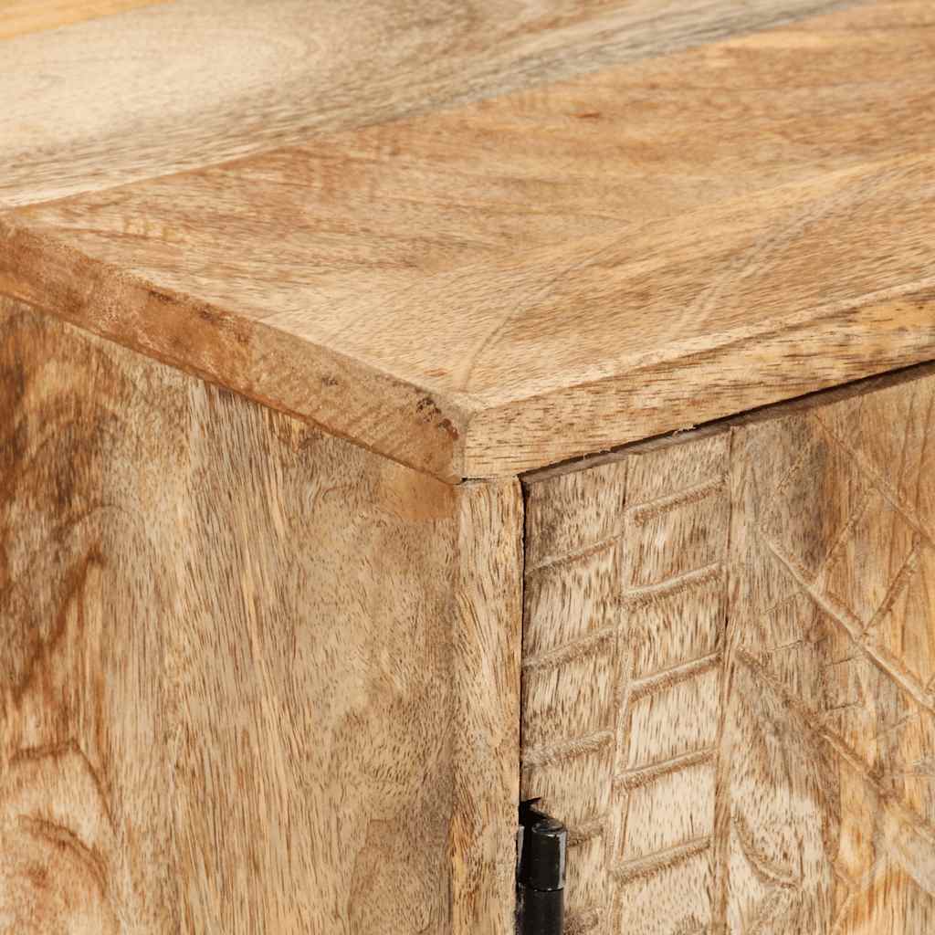 vidaXL Szafka z litego drewna mango, 110x30x60 cm