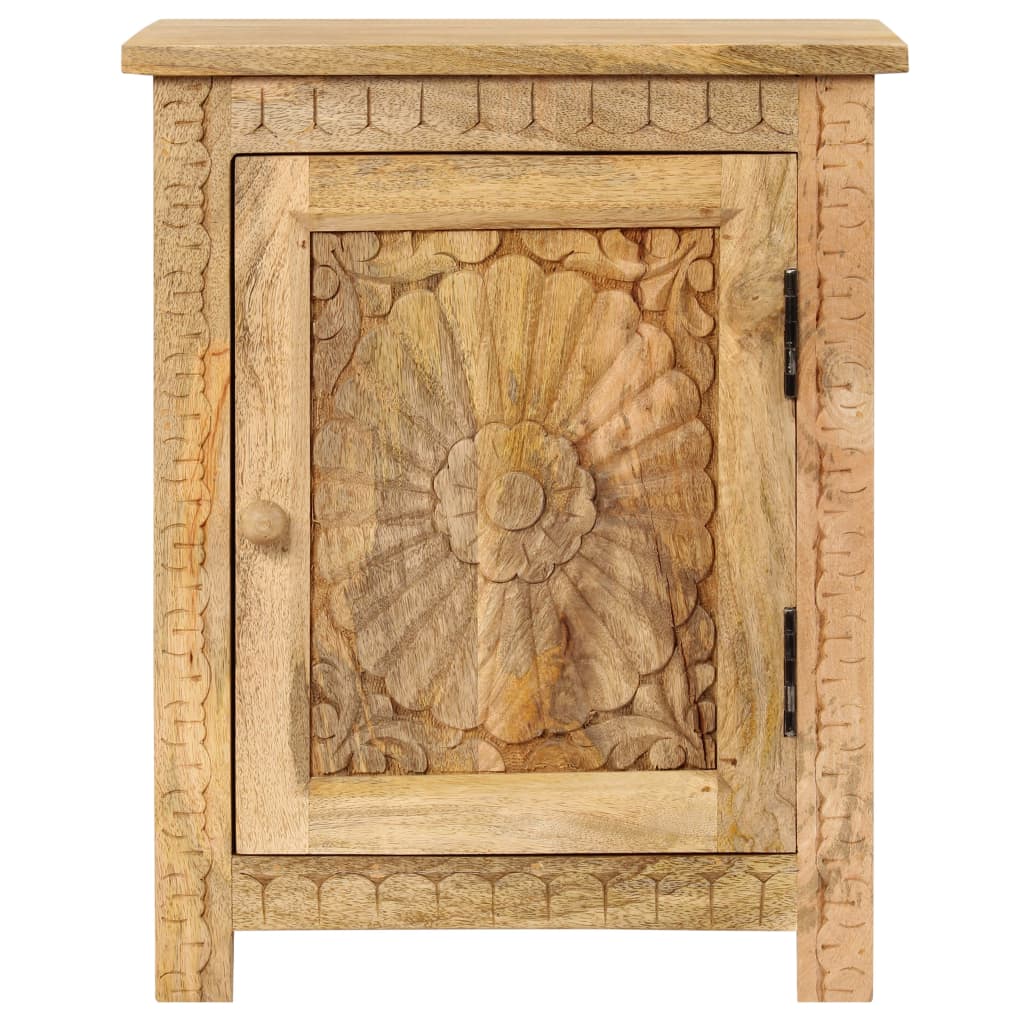 vidaXL Szafka nocna, lite drewno mango, 40 x 30 x 50 cm