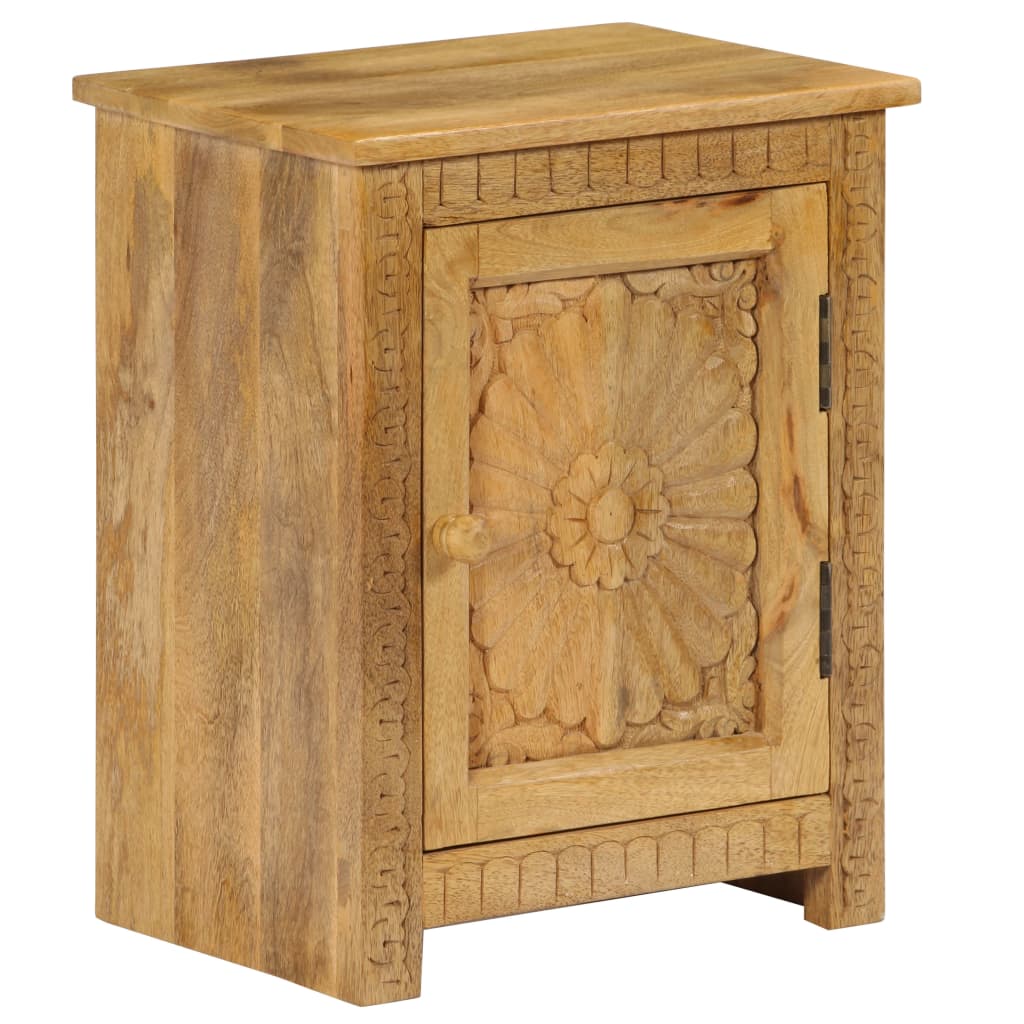 vidaXL Szafka nocna, lite drewno mango, 40 x 30 x 50 cm