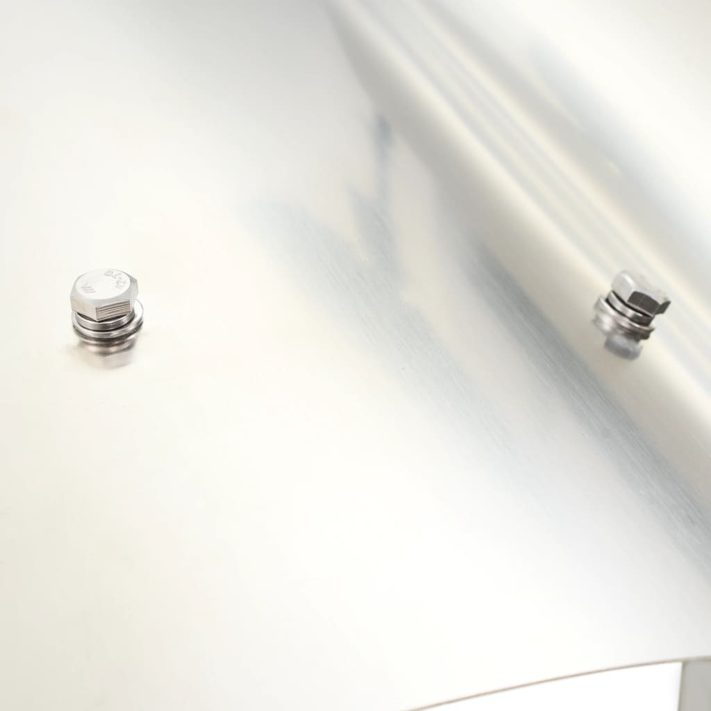 vidaXL Nasada kominowa ze stali nierdzewnej, 70 x 100 x 38 cm