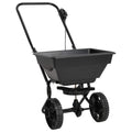 vidaXL Rozsiewacz do soli, PVC i stal, 80 x 46 x 75 cm, 15 L