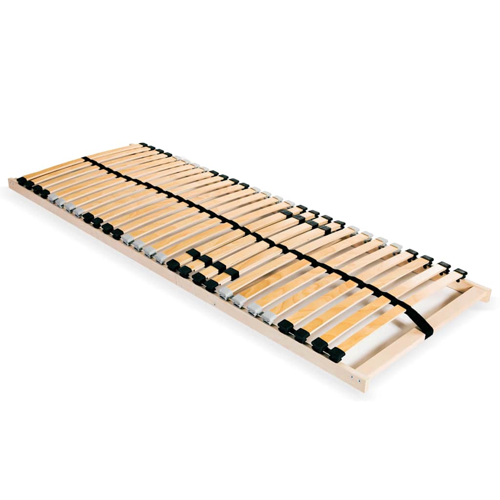 vidaXL Stelaż do łóżka z 28 listwami, 7 stref, 70 x 200 cm