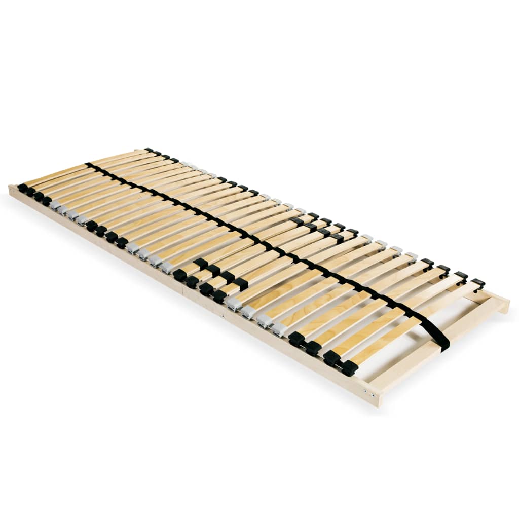 vidaXL Stelaż do łóżka z 28 listwami, 7 stref, 80 x 200 cm