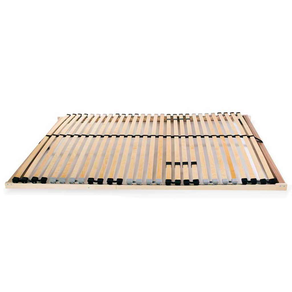 vidaXL Stelaż do łóżka z 28 listwami, 7 stref, 100 x 200 cm