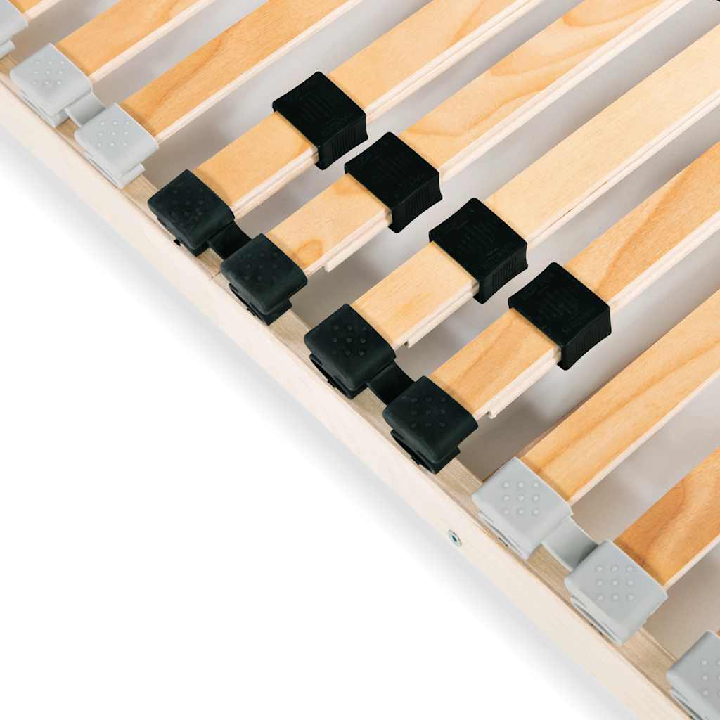 vidaXL Stelaż do łóżka z 28 listwami, 7 stref, 100 x 200 cm