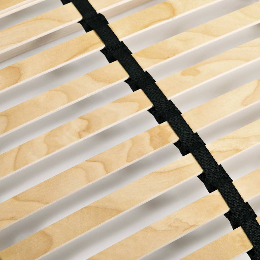 vidaXL Stelaż do łóżka z 28 listwami, 7 stref, 120 x 200 cm