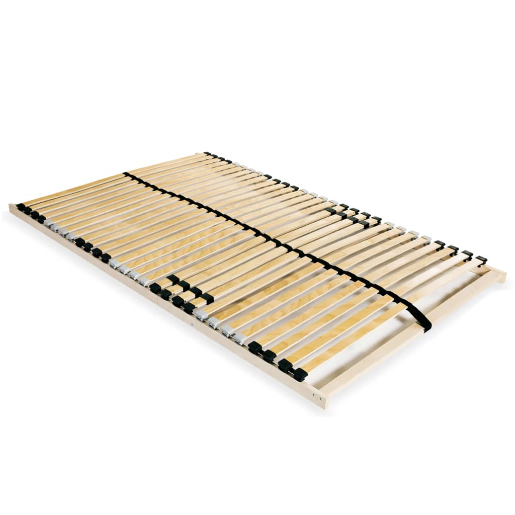 vidaXL Stelaż do łóżka z 28 listwami, 7 stref, 140 x 200 cm