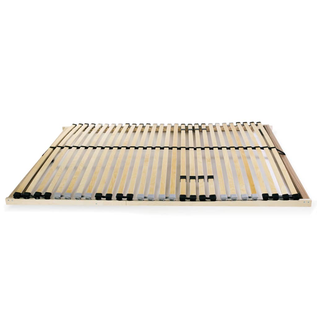 vidaXL Stelaż do łóżka z 28 listwami, 7 stref, 140 x 200 cm