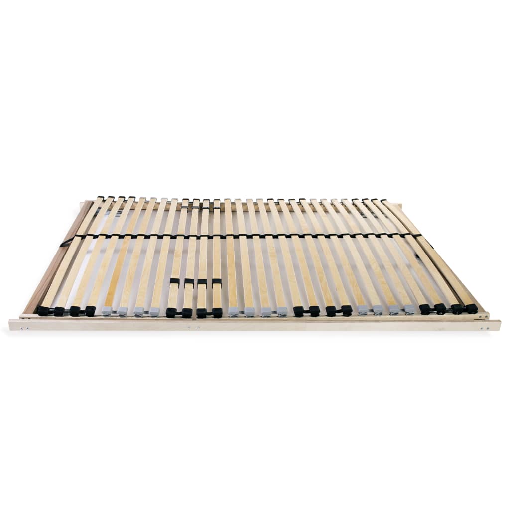 vidaXL Stelaż do łóżka z 28 listwami, 7 stref, 100 x 200 cm