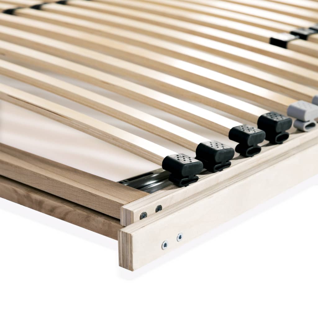 vidaXL Stelaż do łóżka z 28 listwami, 7 stref, 100 x 200 cm