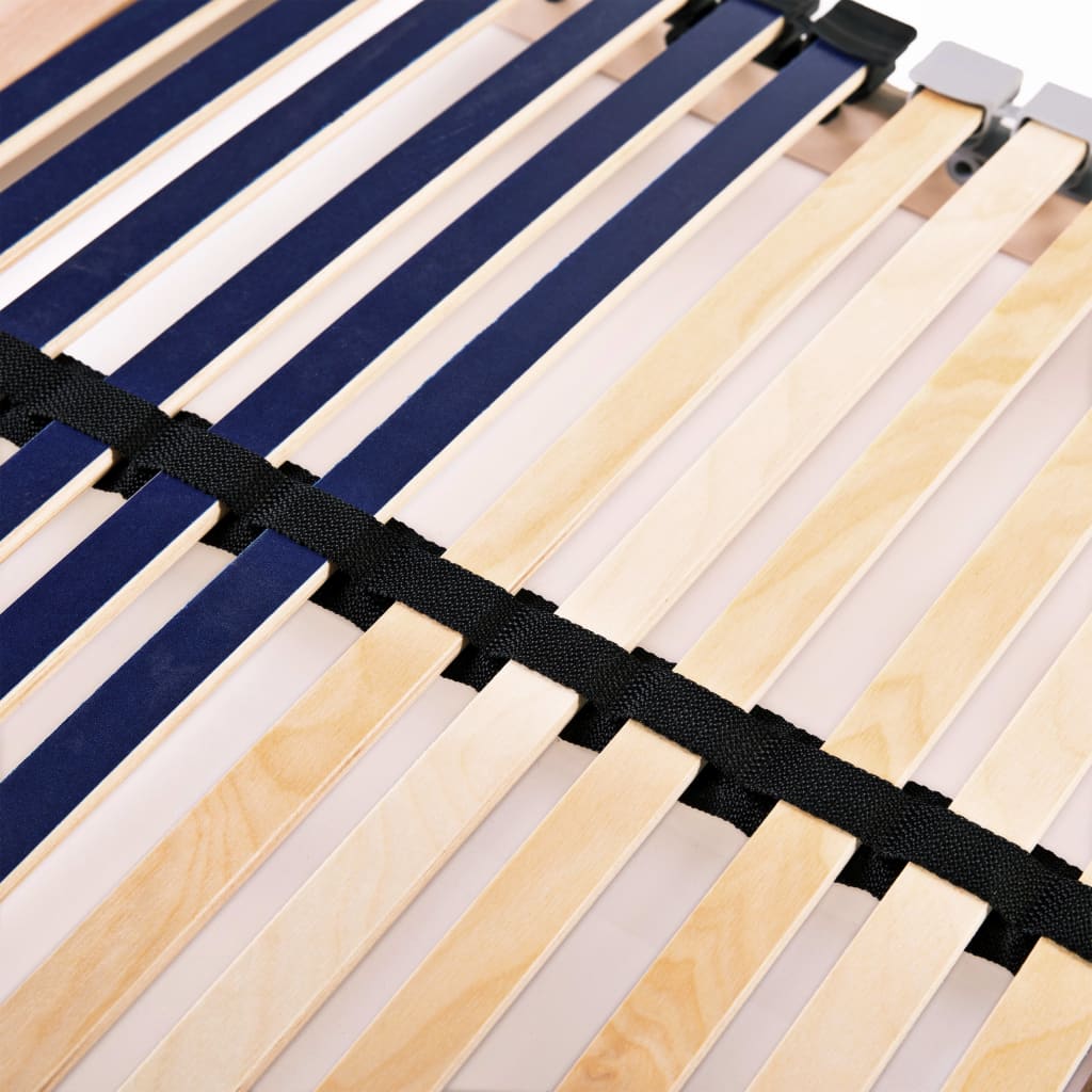 vidaXL Stelaż do łóżka z 42 listwami, 7 stref, 80 x 200 cm