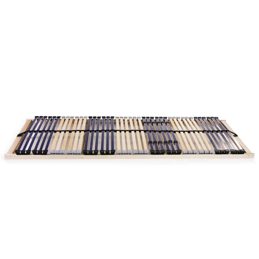 vidaXL Stelaż do łóżka z 42 listwami, 7 stref, 90 x 200 cm