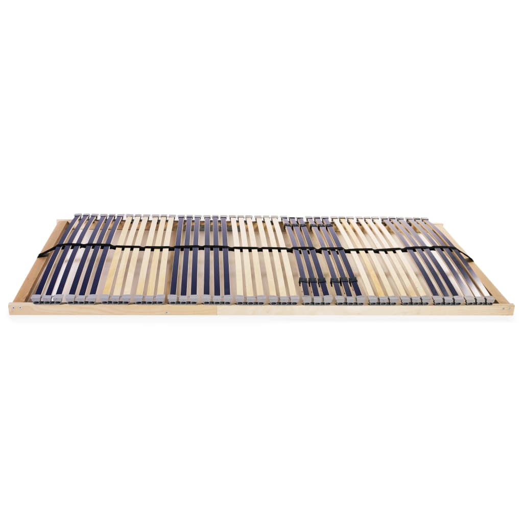 vidaXL Stelaż do łóżka z 42 listwami, 7 stref, 100 x 200 cm