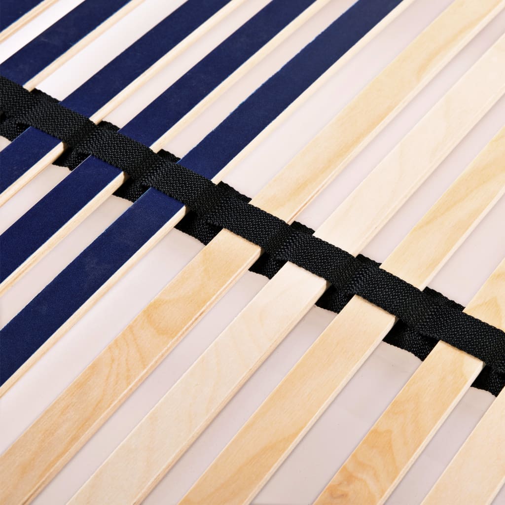 vidaXL Stelaż do łóżka z 42 listwami, 7 stref, 140 x 200 cm