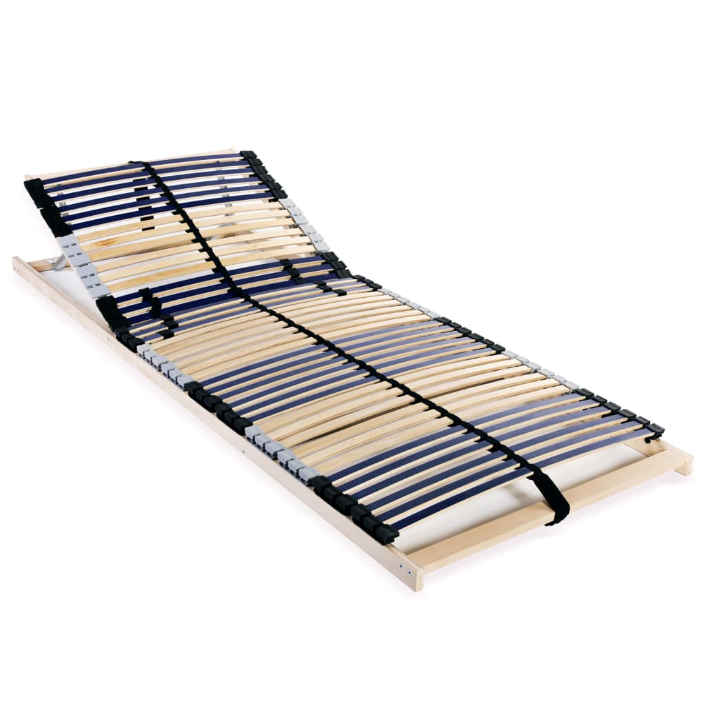 vidaXL Stelaż do łóżka z 42 listwami, 7 stref, 70 x 200 cm