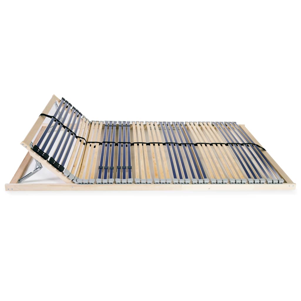 vidaXL Stelaż do łóżka z 42 listwami, 7 stref, 100 x 200 cm