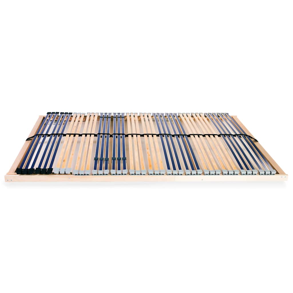 vidaXL Stelaż do łóżka z 42 listwami, 7 stref, 120 x 200 cm
