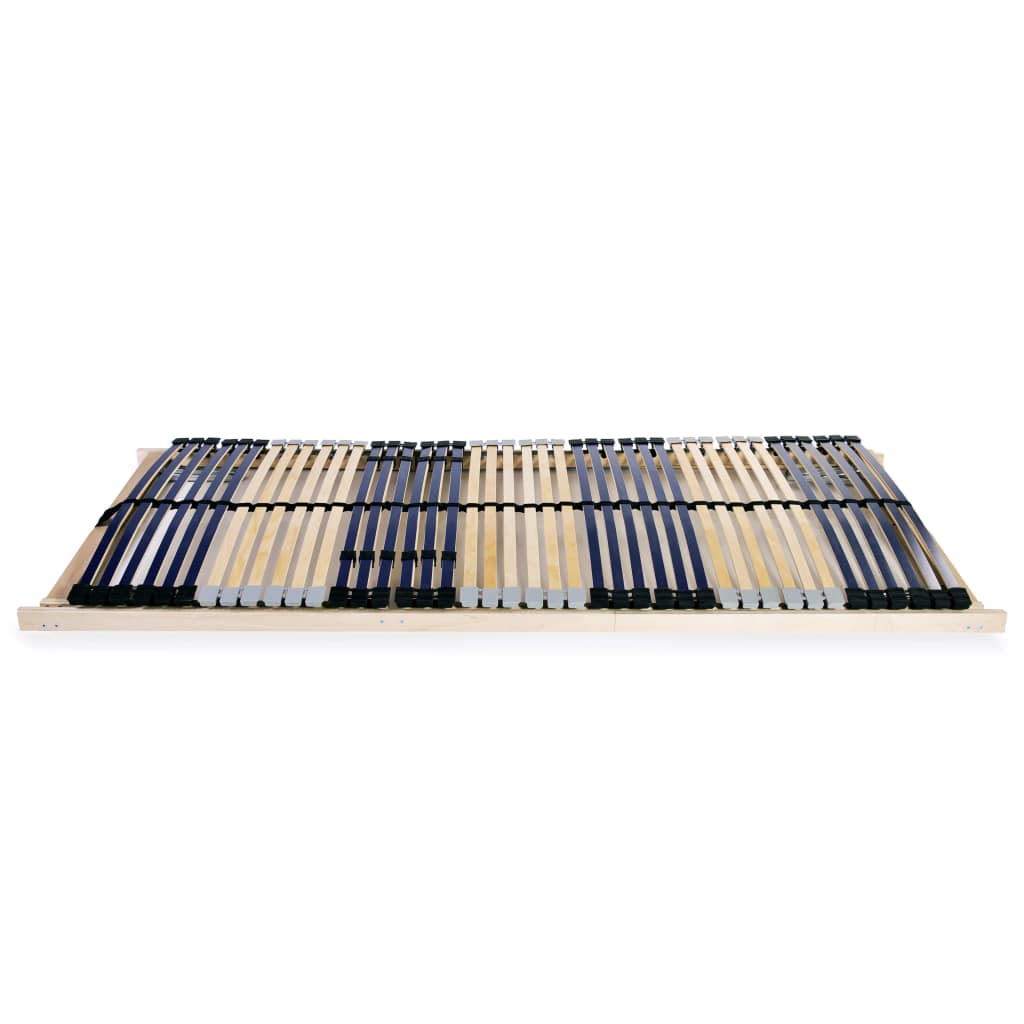 vidaXL Stelaż do łóżka z 42 listwami, 7 stref, 90 x 200 cm