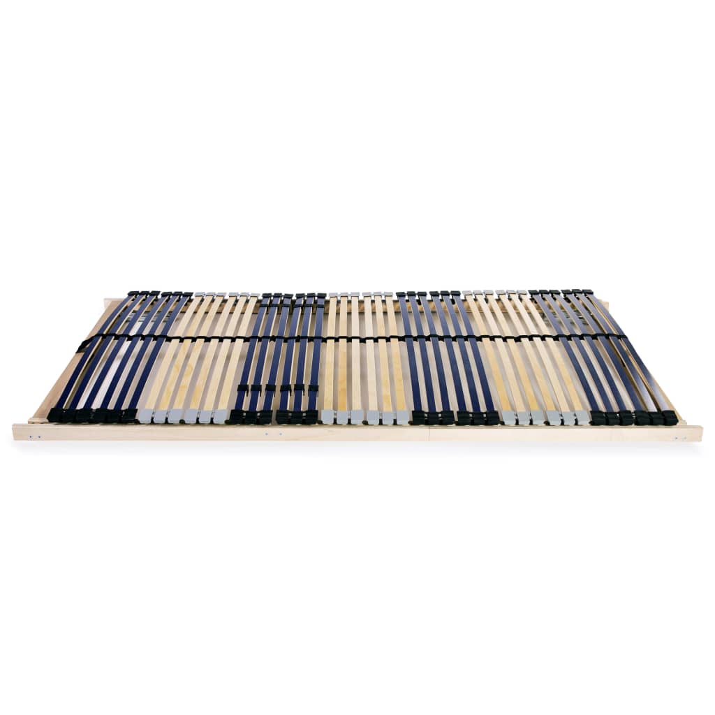 vidaXL Stelaż do łóżka z 42 listwami, 7 stref, 100 x 200 cm