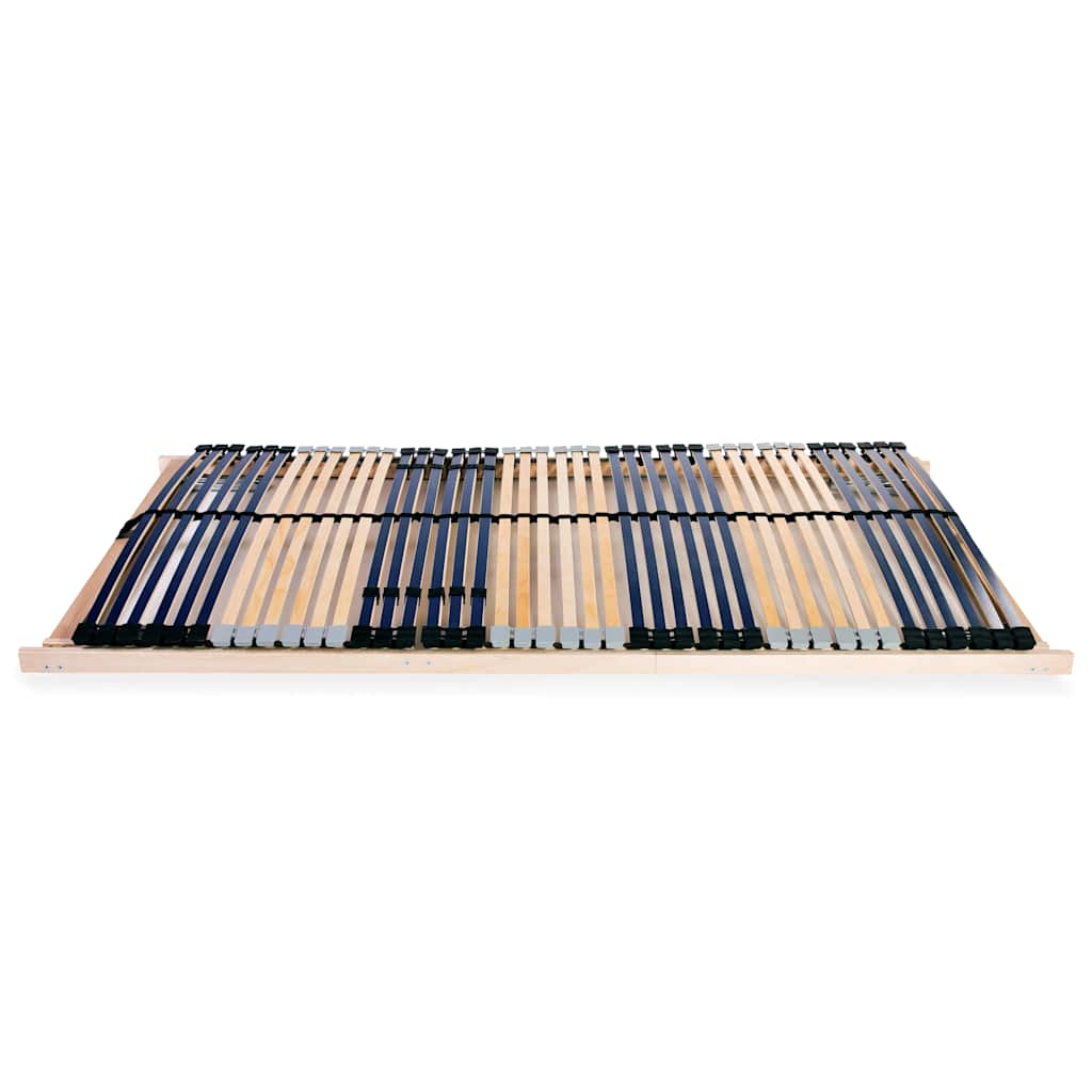 vidaXL Stelaż do łóżka z 42 listwami, 7 stref, 120 x 200 cm