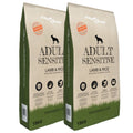 vidaXL Sucha karma dla psów Adult Sensitive Lamb & Rice, 2 szt., 30 kg