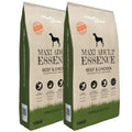 vidaXL Sucha karma dla psów Maxi Adult Essence Beef&Chicken, 2 x 30 kg