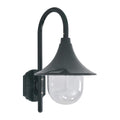 vidaXL Ścienna lampa ogrodowa, 42 cm, E27, aluminiowa, ciemnozielona