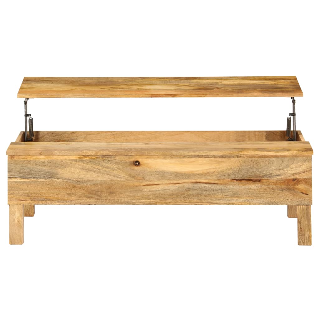 vidaXL Stolik kawowy z litego drewna mango, 110 x 55 x 35 cm