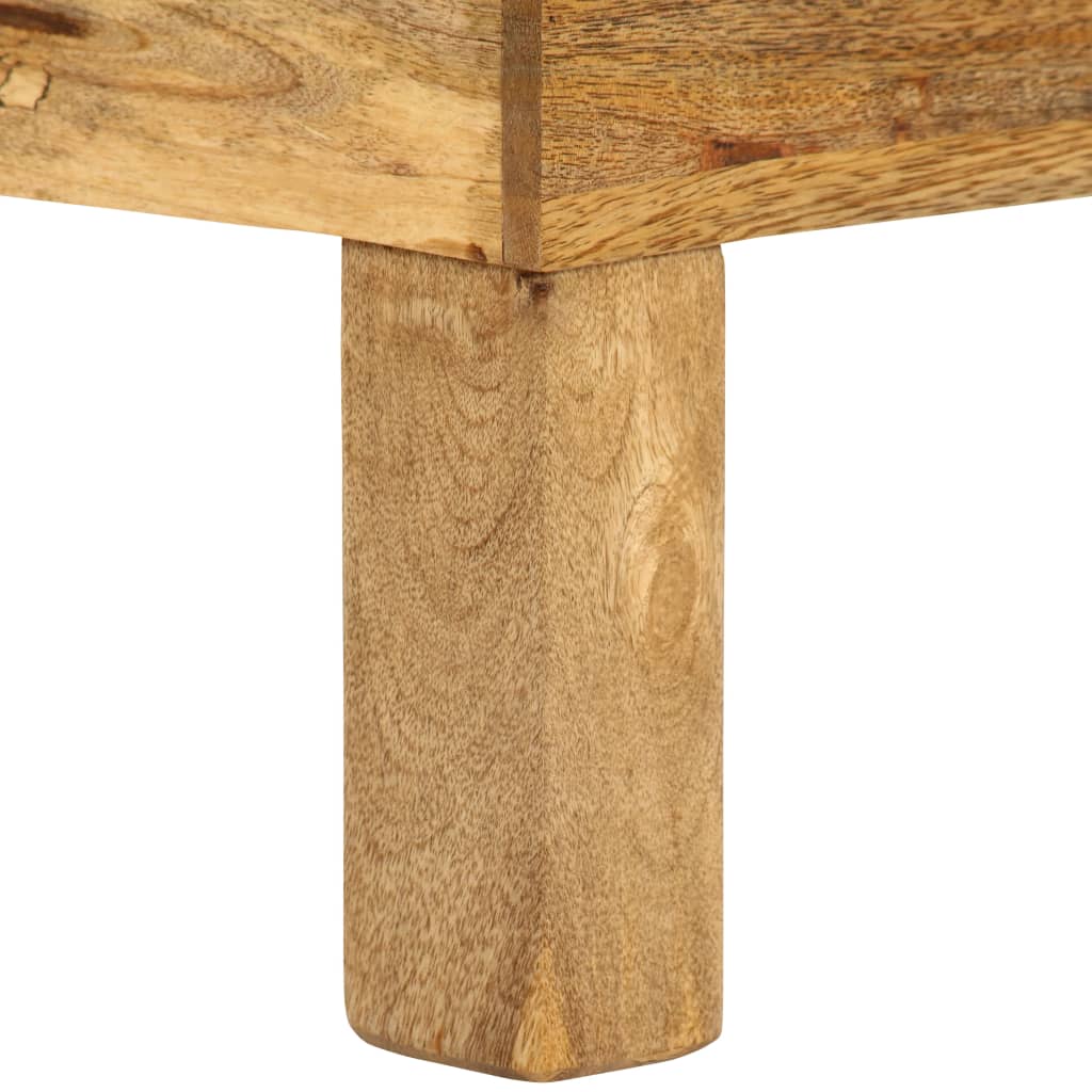 vidaXL Stolik kawowy z litego drewna mango, 110 x 55 x 35 cm