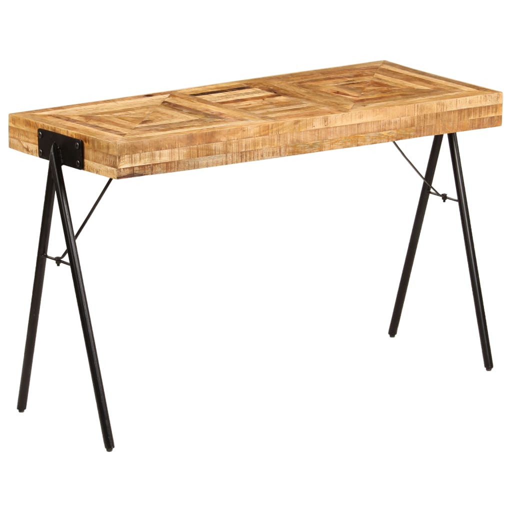 vidaXL Biurko z litego drewna mango, 118 x 50 x 75 cm